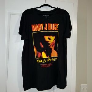 NWT Torrid Mary J Blige Black Tee Size 2X